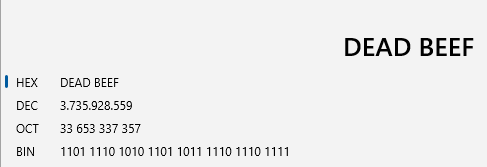#DEAD_BEEF