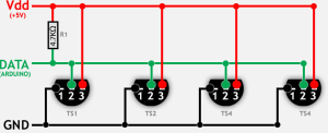 Normal mode by 1-wire bus