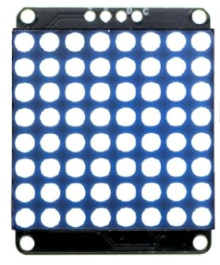 HT16K33 dot matrix display