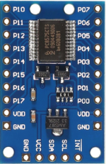 CF857x I/O Expander chip/modul with I²C communication