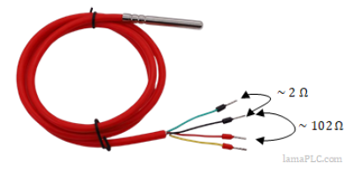 Check the PT100 sensor