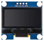 SSH1106 OLED Display with I²C communication
