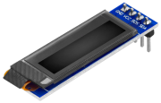 SSH1106 OLED Display with I²C communication