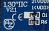 AZ-Delivery 1.30' IIC V21