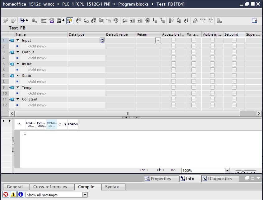 FC / FB variable types