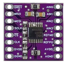 ADS1220 Pinout